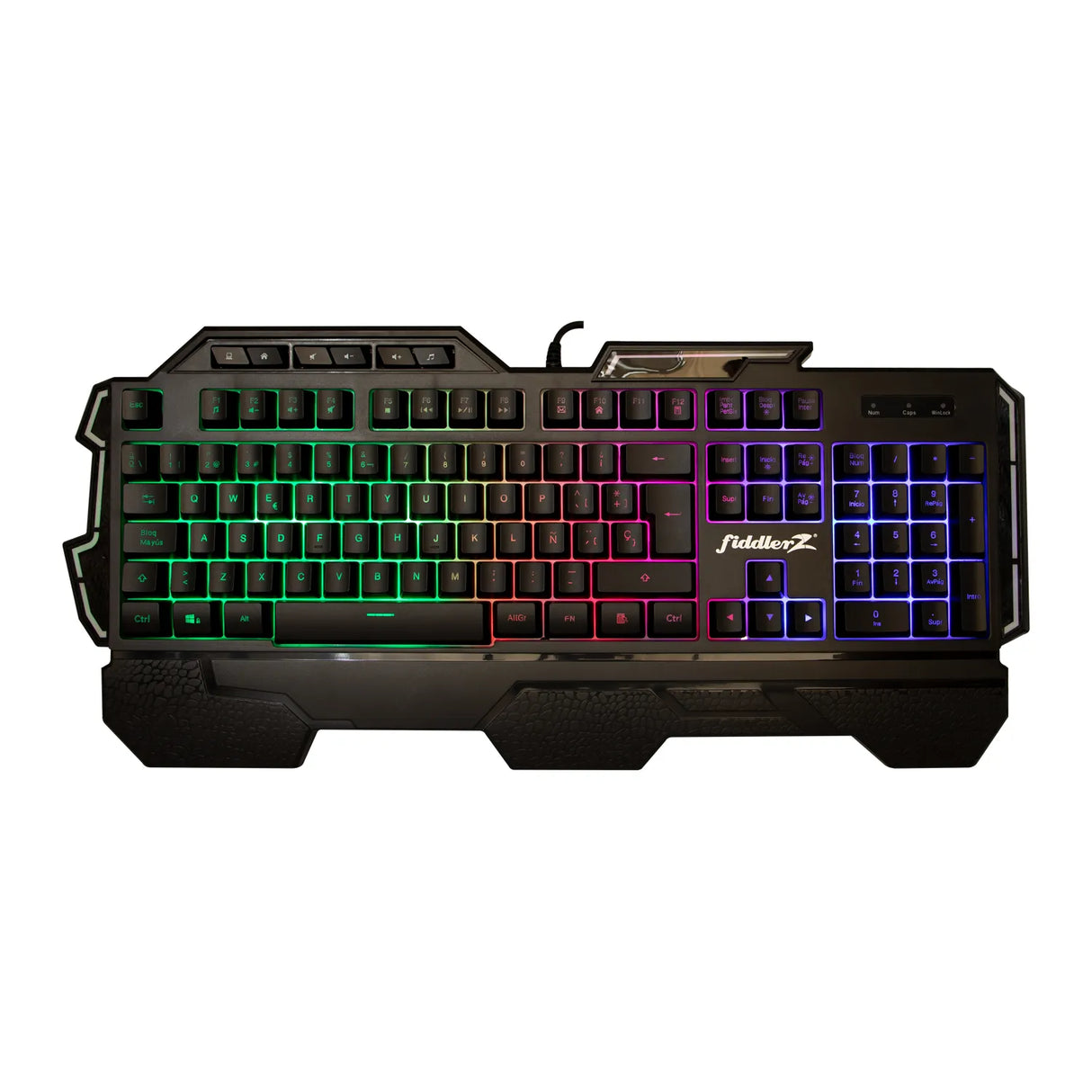 Fiddler Teclado Gamer Retroiluminado Z