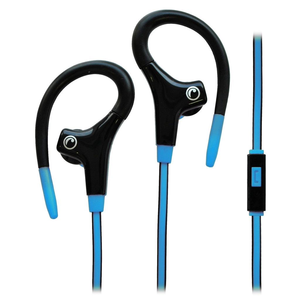 Audífonos deportivos Fiddler con micrófono FD-Q10695 Azul