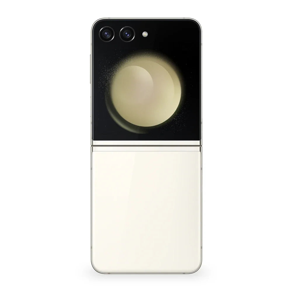 Galaxy Z Flip5 5G - Cream - Trasera
