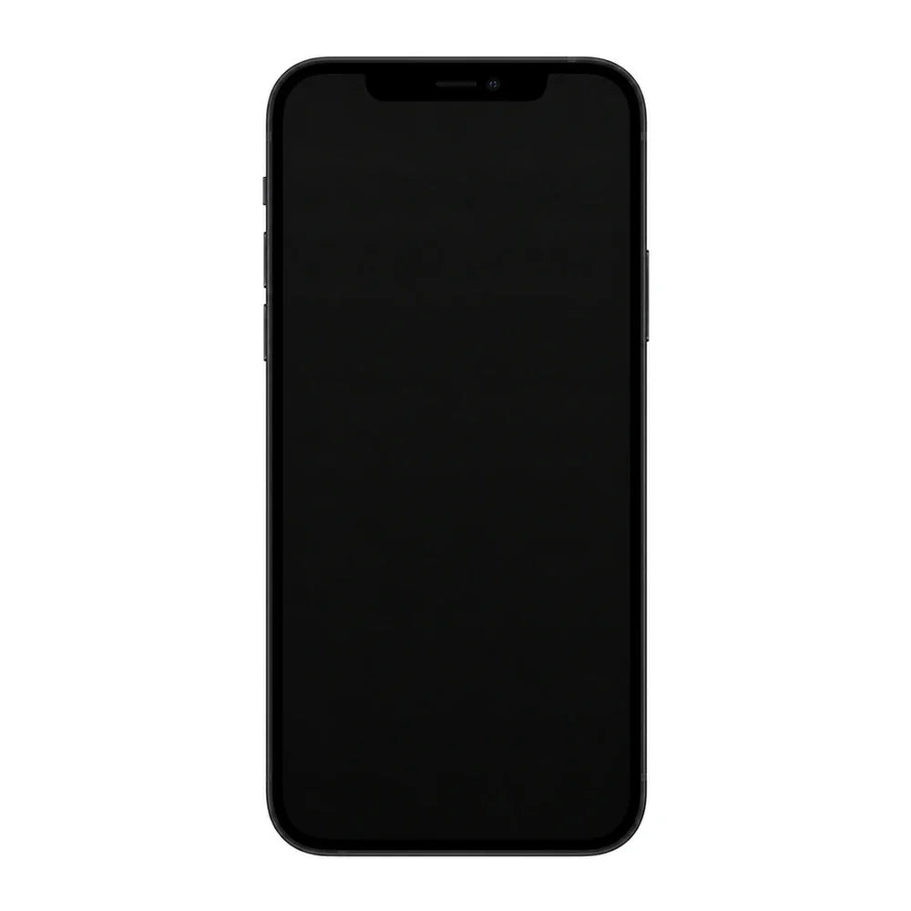 Apple iPhone 12 Negro Reacondicionado - Frontal #color_Negro