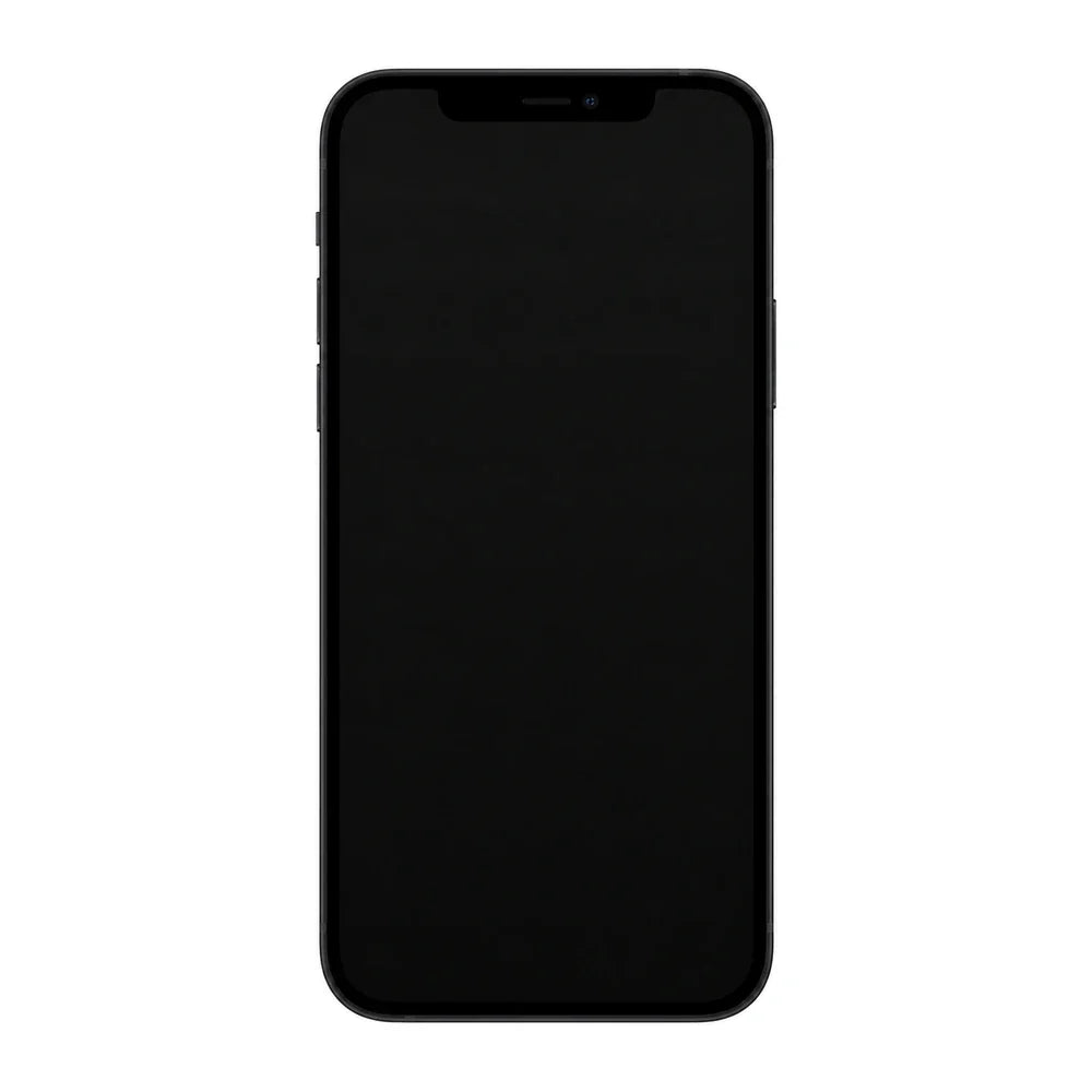 Apple iPhone 12 Negro Reacondicionado - Frontal #color_Negro