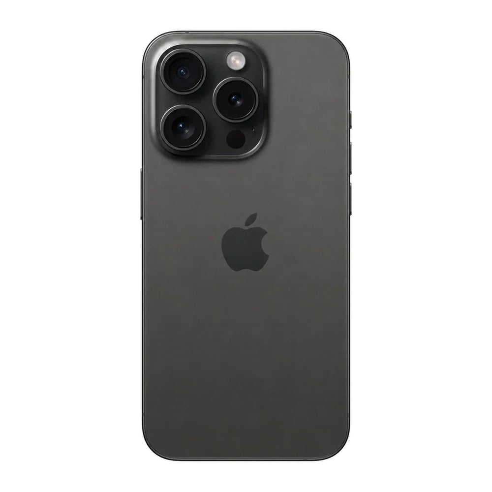 Apple iPhone 15 Pro Negro Reacondicionado - Trasera #color_Negro