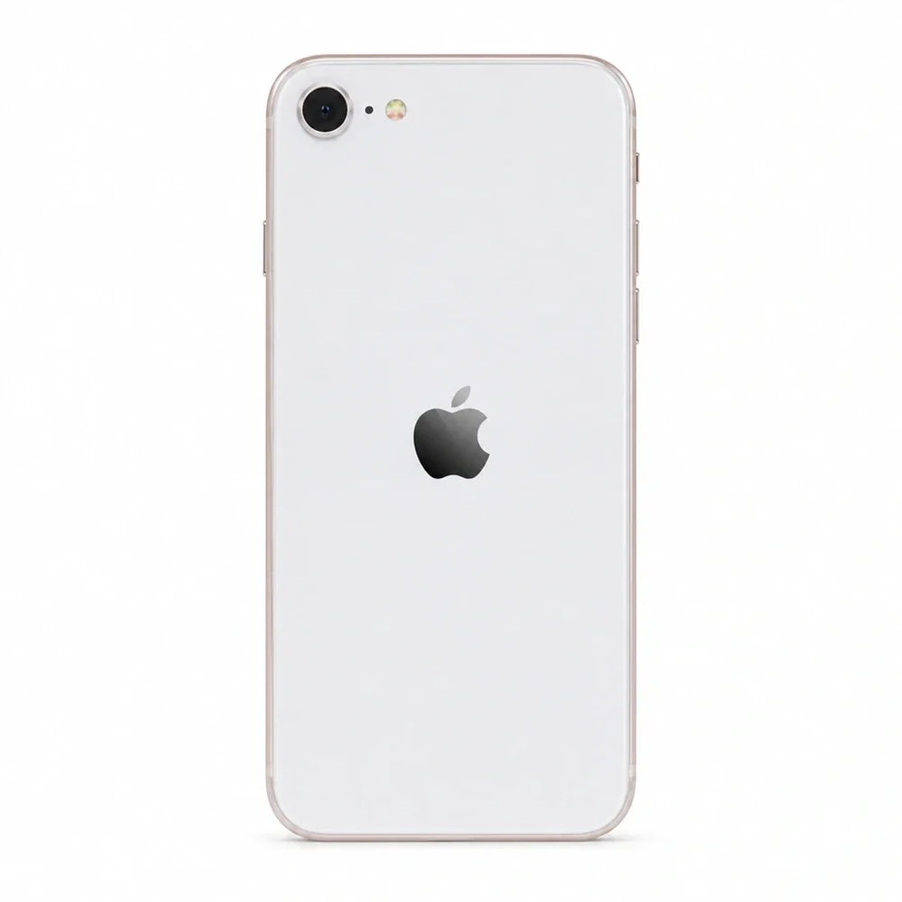 Apple iPhone SE 3 Blanco Reacondicionado - Trasera #color_Blanco