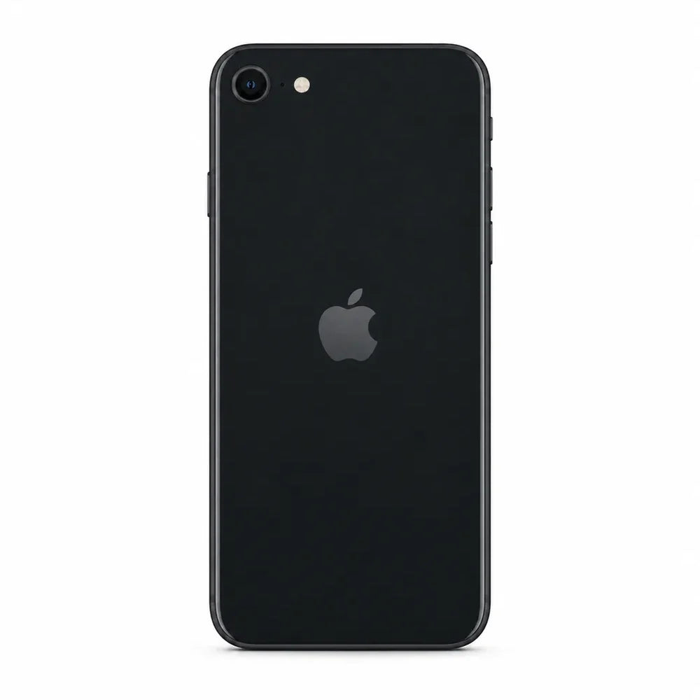 Apple iPhone SE 3 Negro Reacondicionado - Trasera #color_Negro