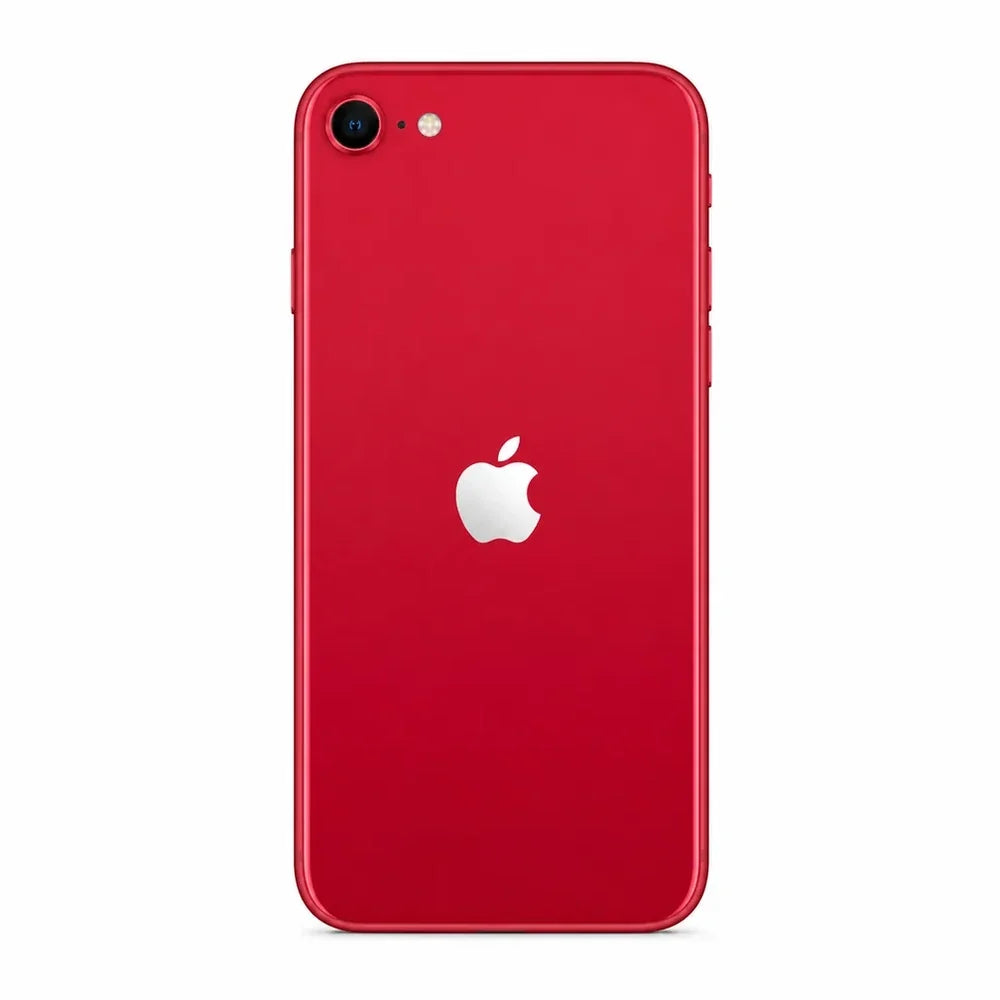 Apple iPhone SE 3 Rojo Reacondicionado - Trasera #color_Rojo