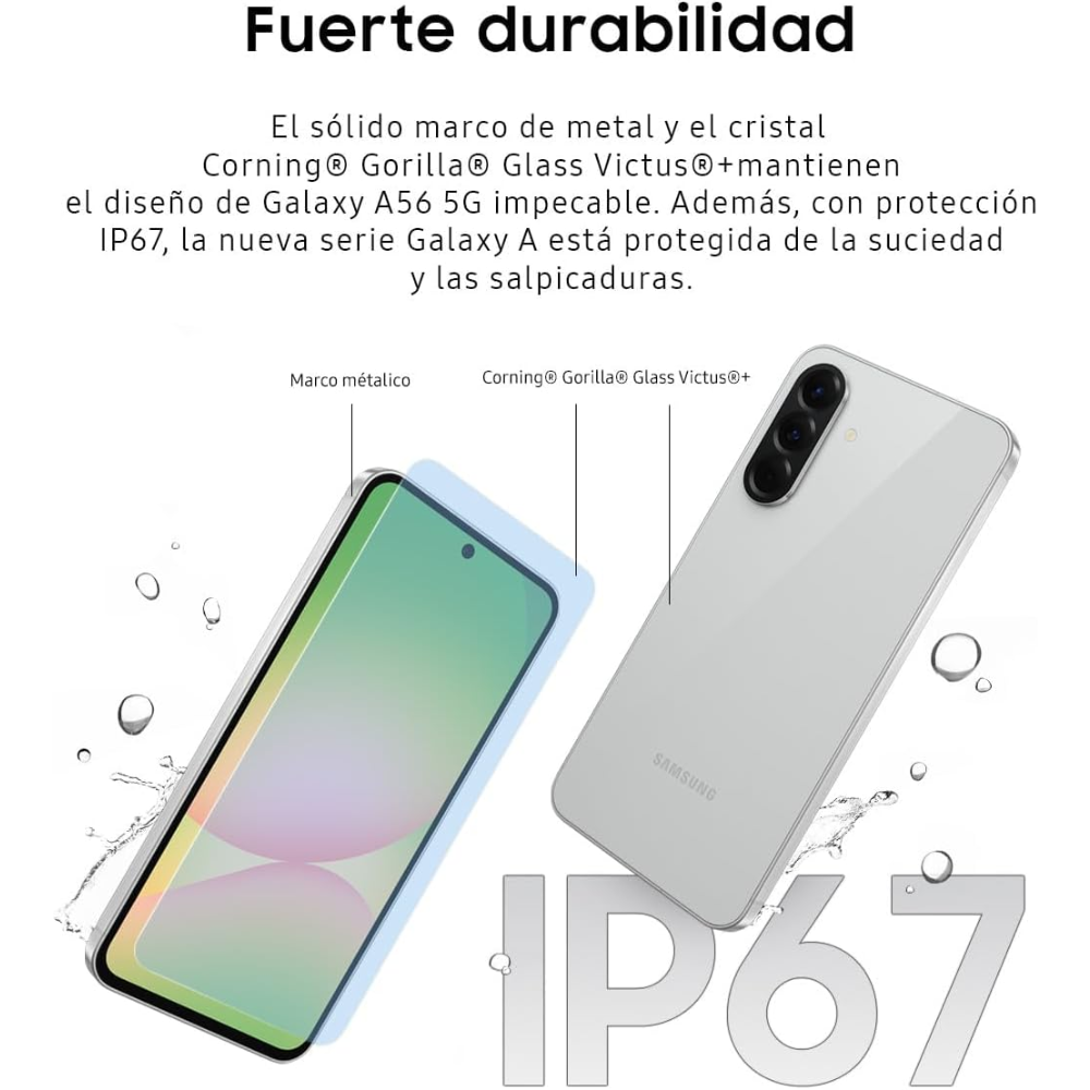 Samsung Galaxy A56 Verde 256GB Reacondicionado