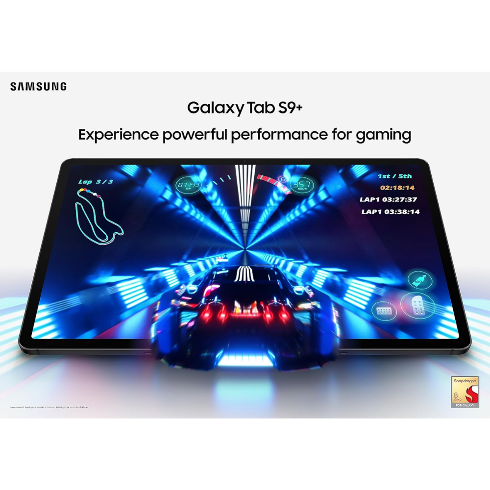 Samsung Galaxy Tab S9+ Negro 512GB Reacondicionado