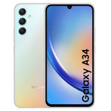 Samsung Galaxy A34 Plata 128GB Reacondicionado