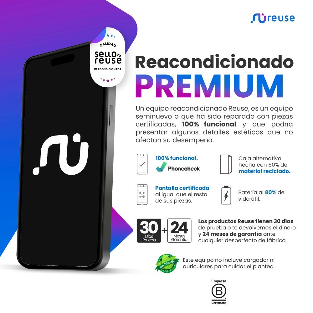 Motorola Edge 30 Ultra Negro 12GB 256GB Reacondicionado