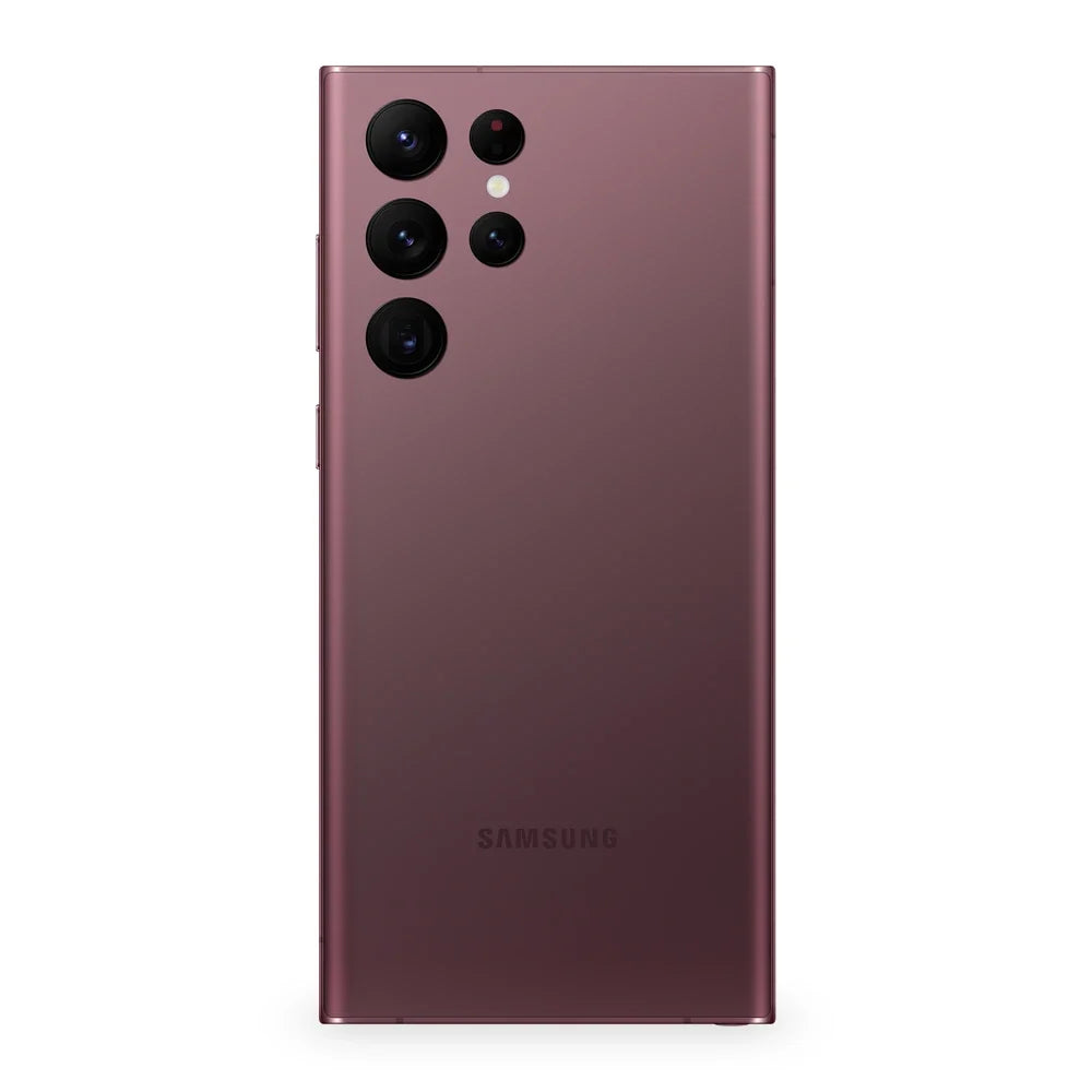 Galaxy S22 Ultra 5G - Burgundy - Trasera