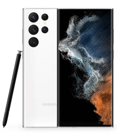 Galaxy S22 Ultra 5G - Phantom White - Portada