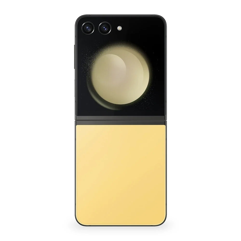Galaxy Z Flip5 5G - Yellow - Trasera