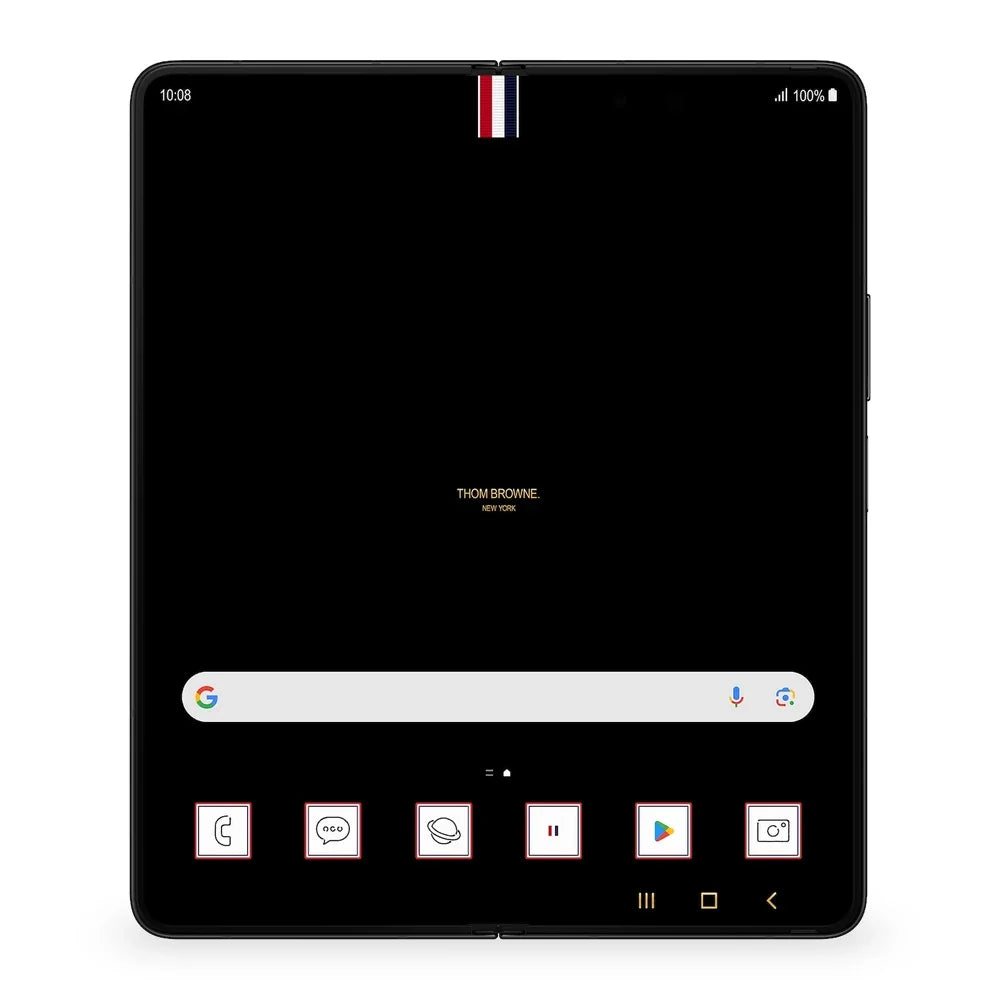 Galaxy Z Fold5 5G - Thom Browne - Frontal