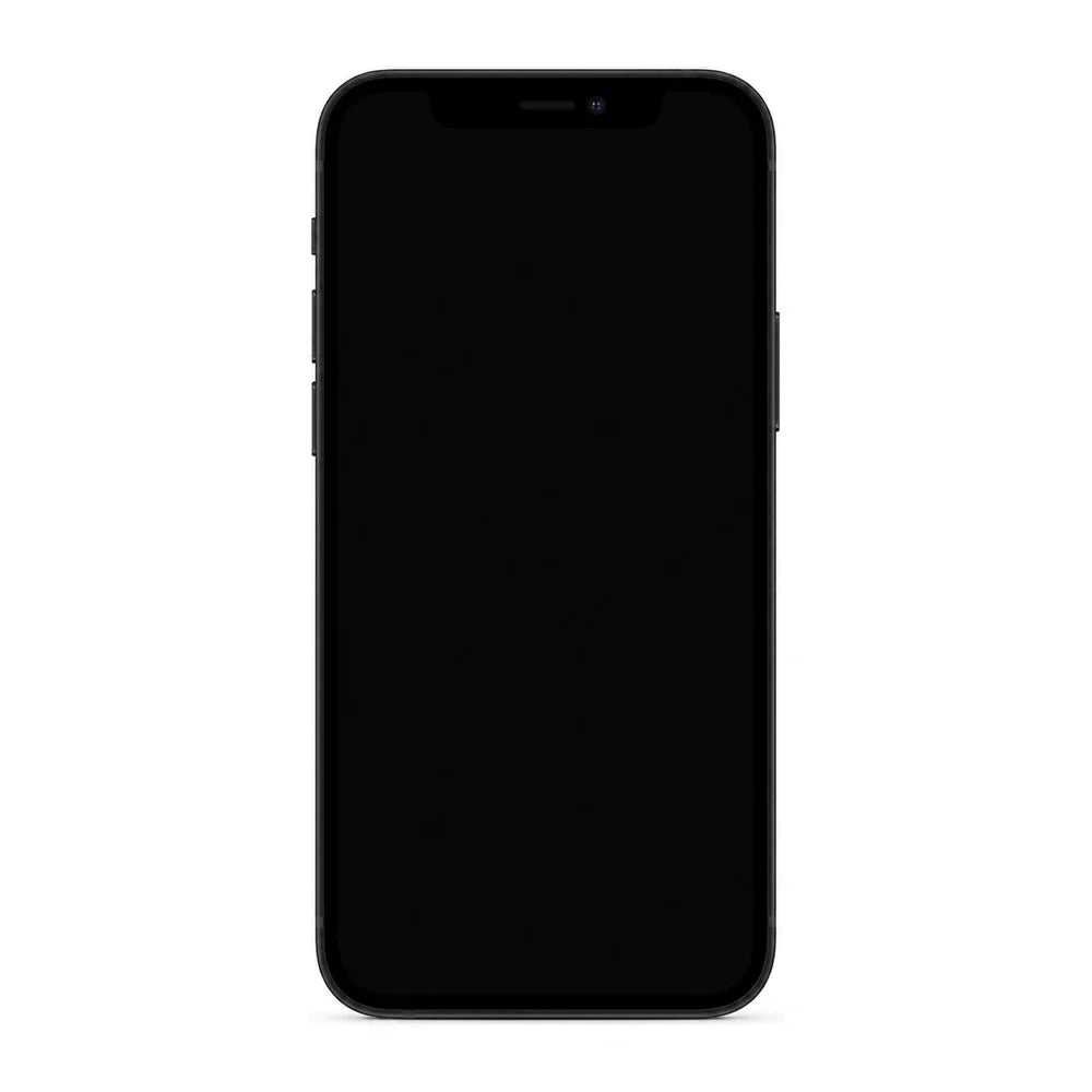 Apple iPhone 12 Mini Negro Reacondicionado - Frontal #color_Negro