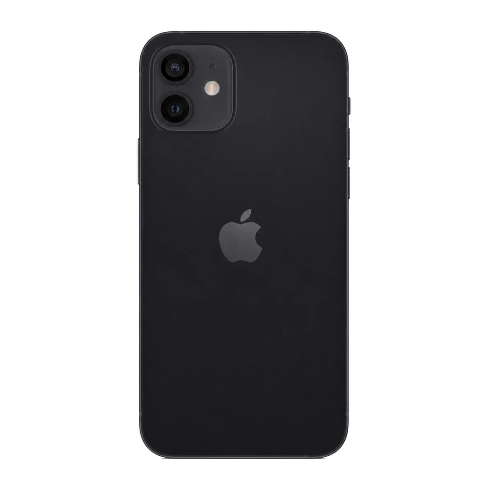 Apple iPhone 12 Negro Reacondicionado - Trasera #color_Negro
