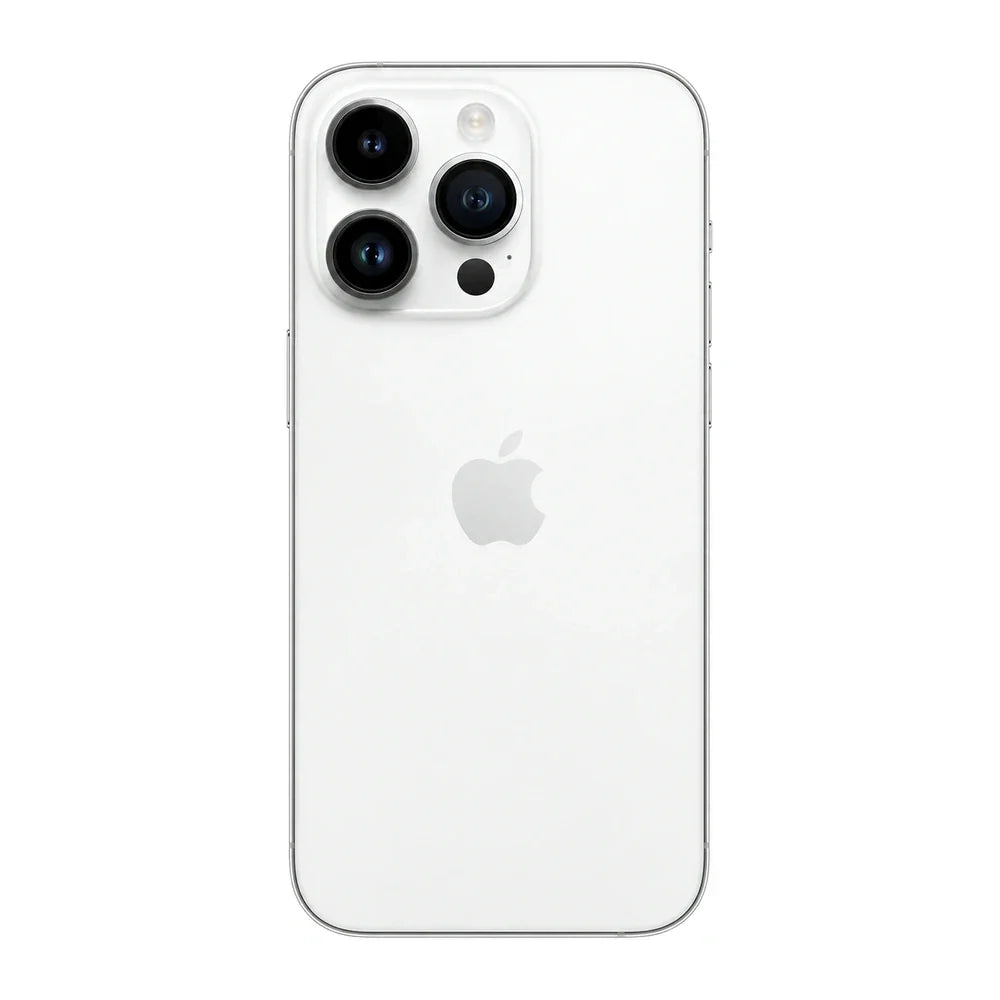 Apple iPhone 14 Pro Plata Reacondicionado - Trasera #color_Plata
