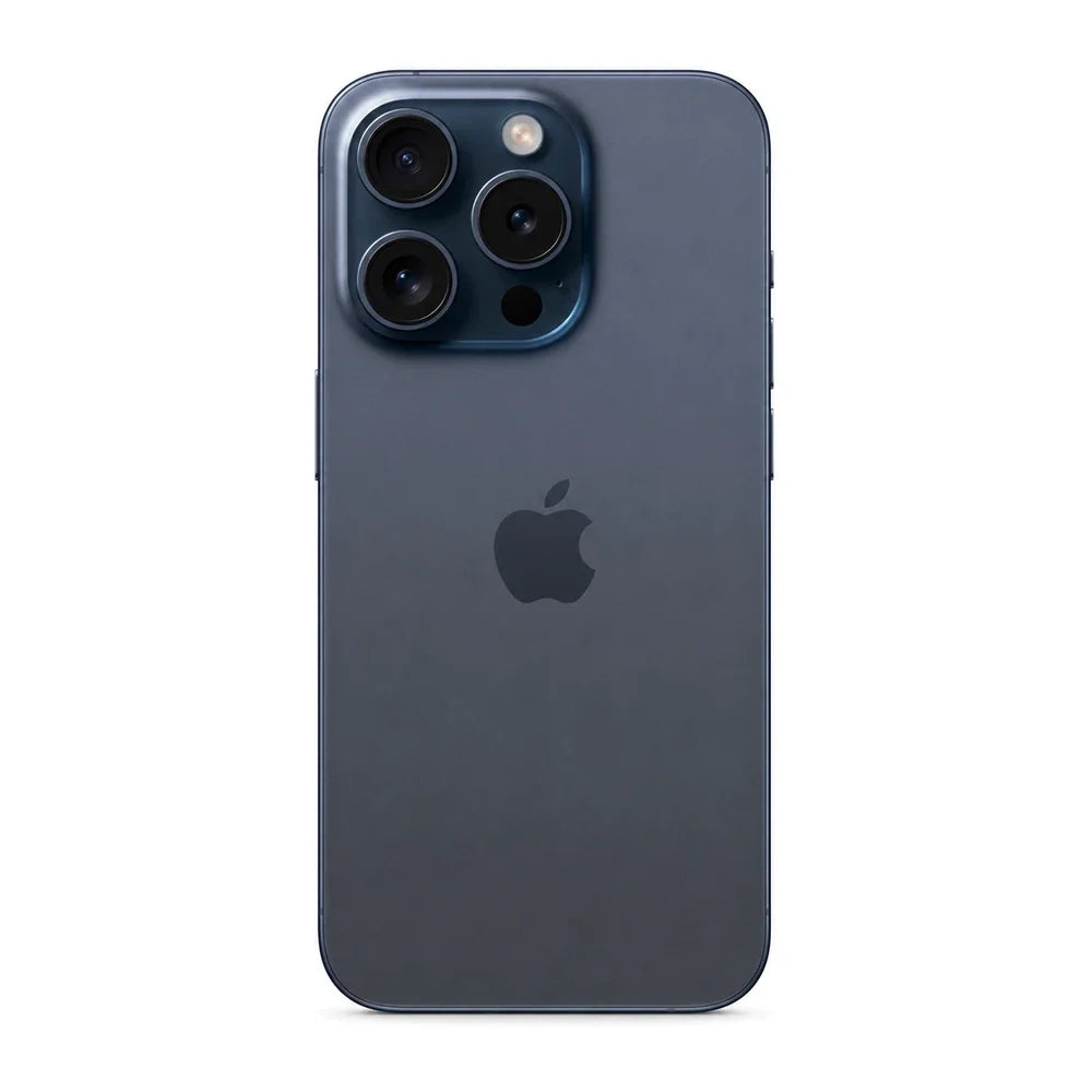 Apple iPhone 15 Pro Azul Reacondicionado - Trasera #color_Azul