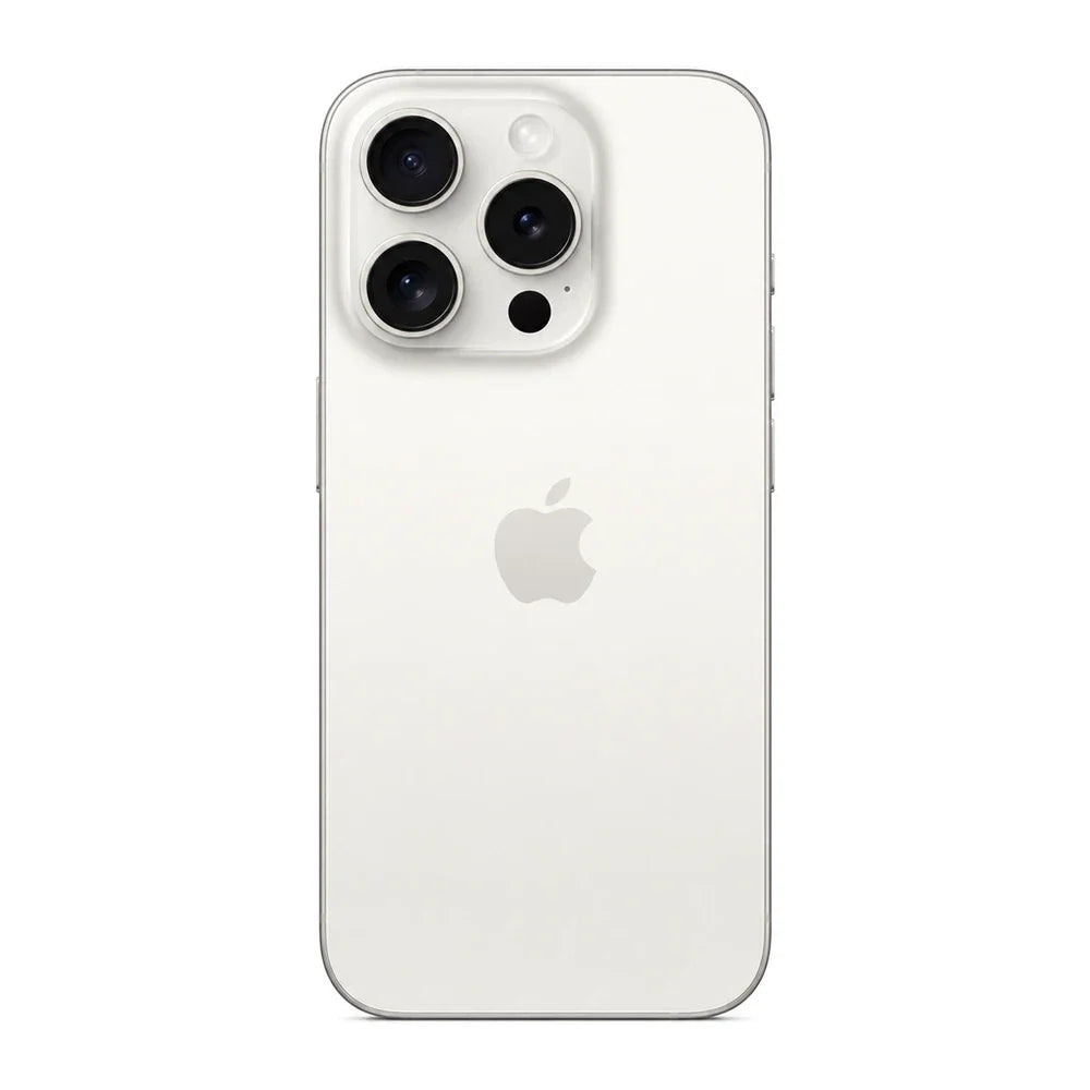 Apple iPhone 15 Pro Blanco Reacondicionado - Trasera #color_Blanco