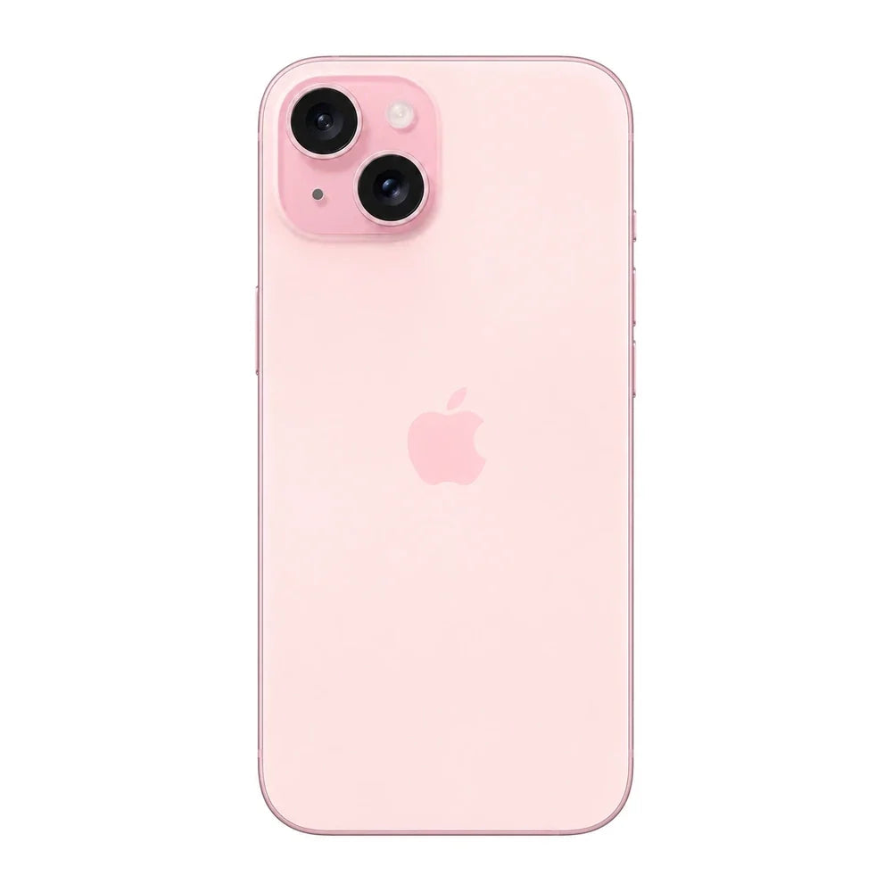 Apple iPhone 15 Rosado Reacondicionado - Trasera #color_Rosado