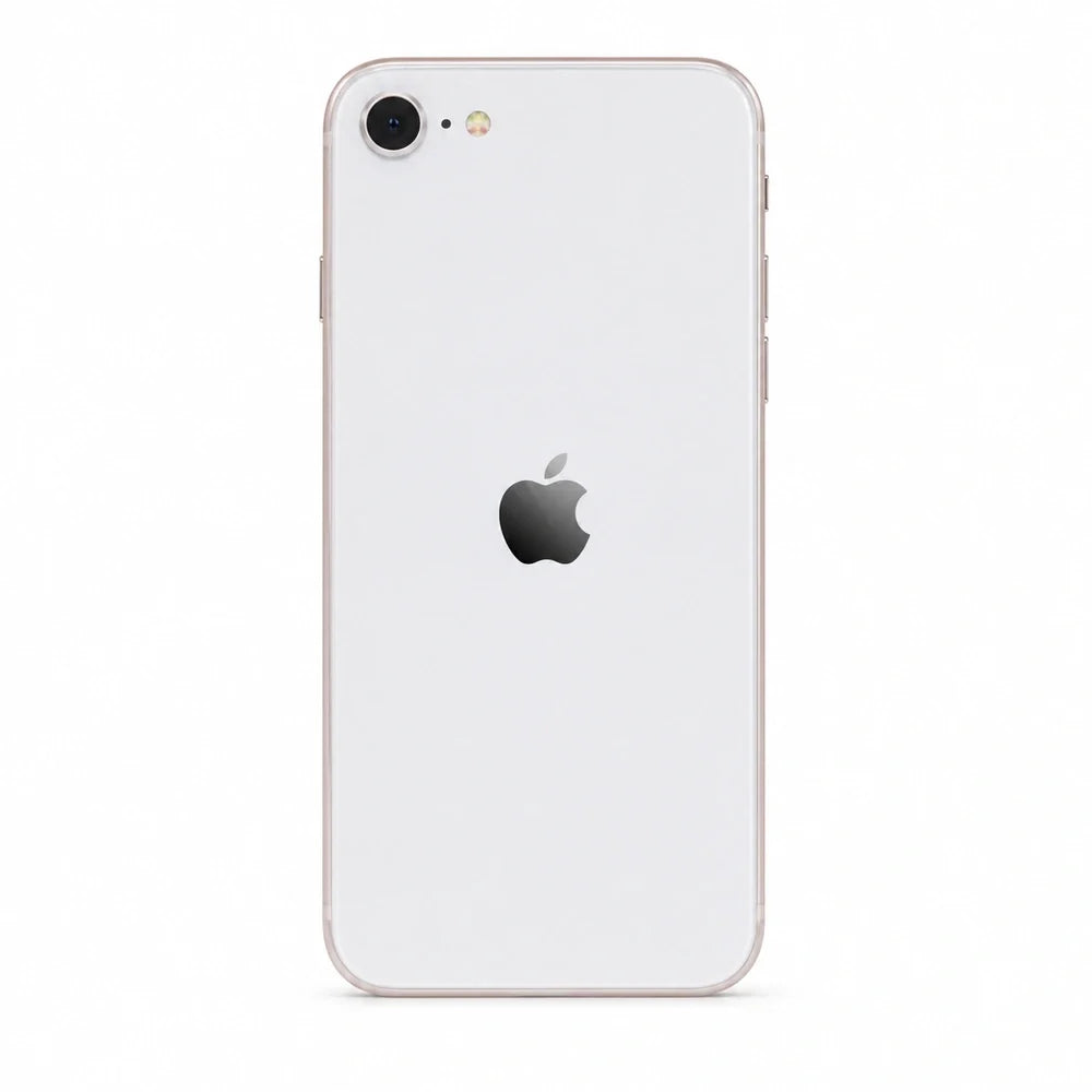Apple iPhone SE 3 Blanco Reacondicionado - Trasera #color_Blanco
