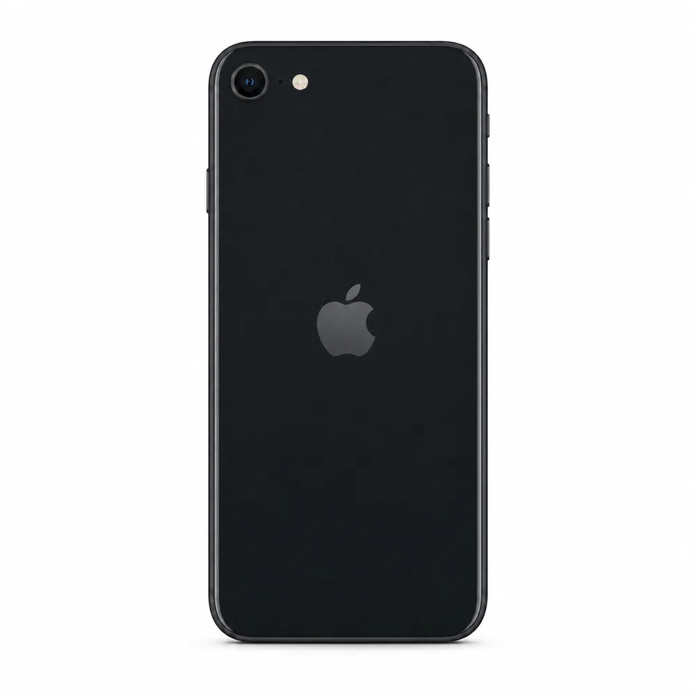 Apple iPhone SE 3 Negro Reacondicionado - Trasera #color_Negro