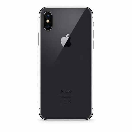 Apple iPhone X Gris Reacondicionado - Trasera #color_Gris
