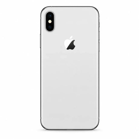 Apple iPhone X Plata Reacondicionado - Trasera #color_Plata